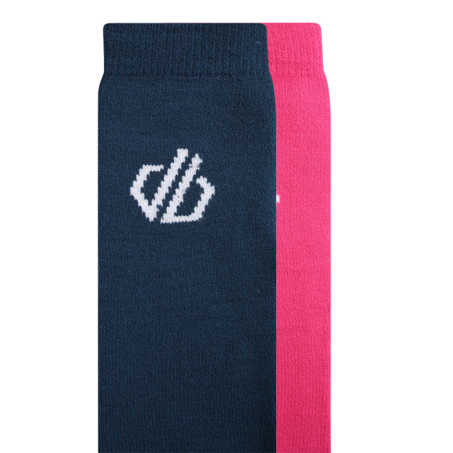 Dare2b Uniseksokken voor volwassenen (2 stuks) UTRG5314_purepinkmoonlightdenim large