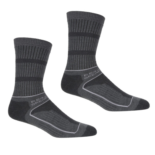 Regatta Dames samaris 3 season boot socks UTRG6074_briargreylightsteel large