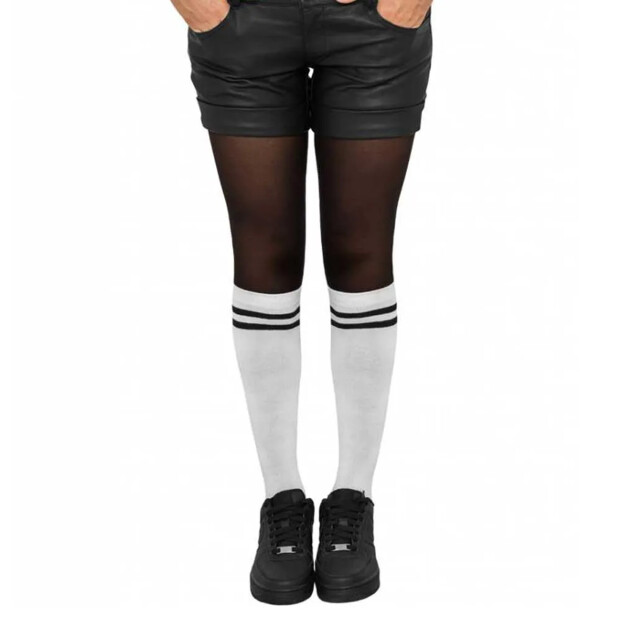 Urban Classics Dames college sokken UTTN632_whiteblack large