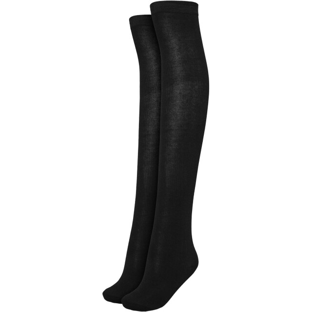 Urban Classics Dames over knee sokken (set van 2) UTTN416_blackgrey large