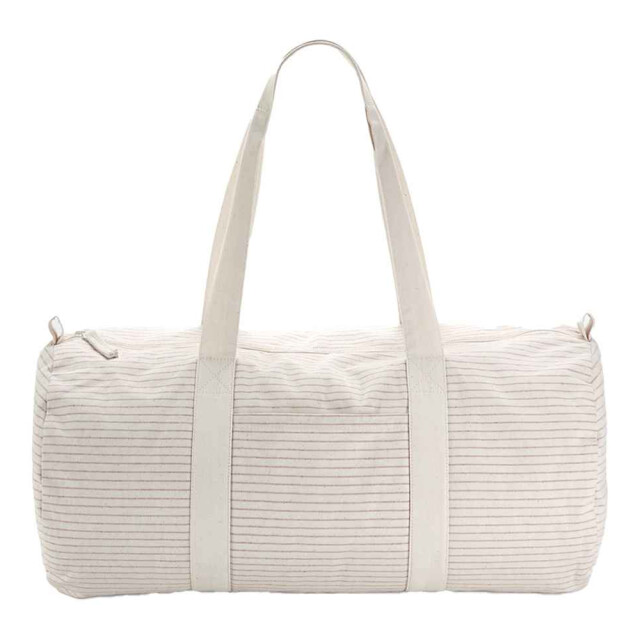 Westford Mill Gestreepte katoenen duffeltas UTLT5093_grey large