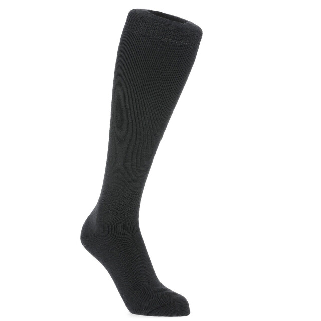 Trespass Volwassen unisex tech luxe merino wollen hoge skisokken UTTP967_black large