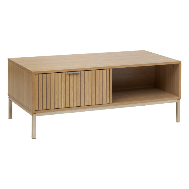 5Five Koffietafel salontafel tasso houten salontafel met panelen 50x100x40 cm 3049072 large