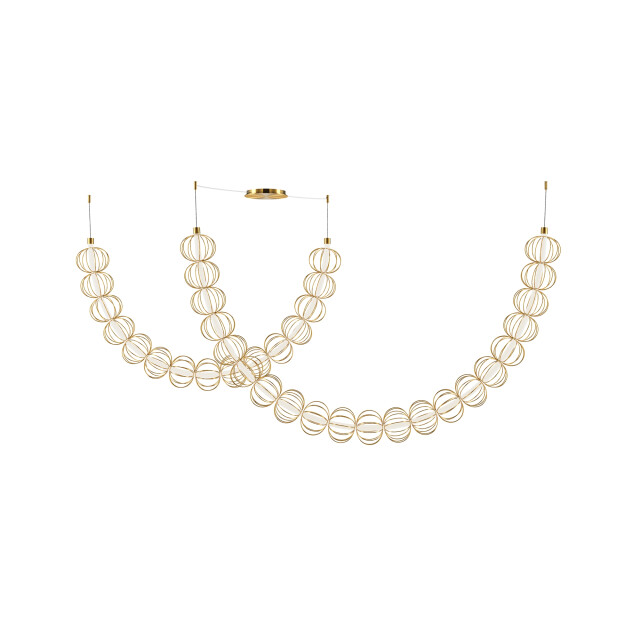 Maytoni hanglamp golden cage - 2994229 large