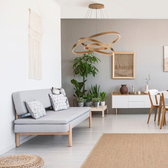 Maytoni hanglamp rim messing Ø80 2994480 large