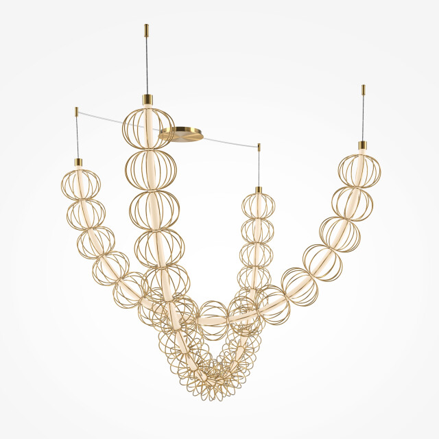 Maytoni hanglamp golden cage - 2994229 large