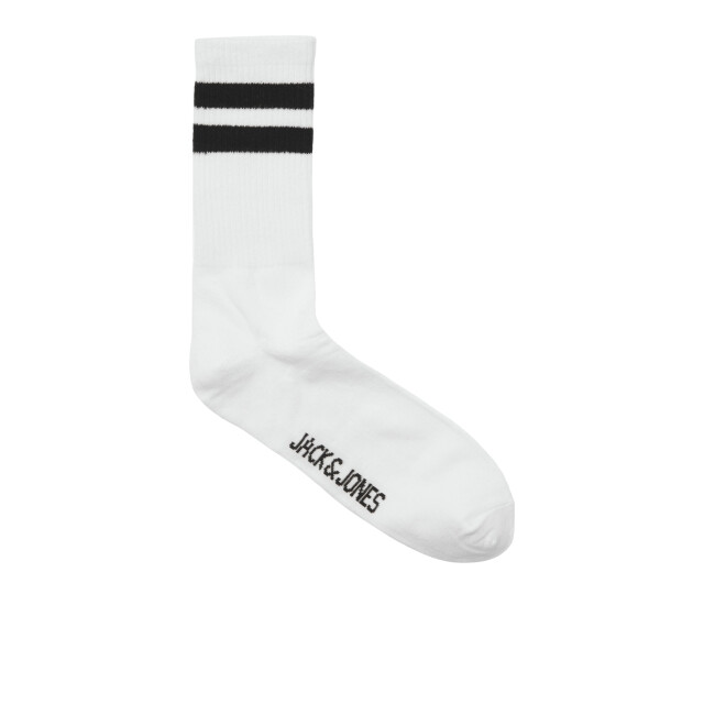 Jack & Jones Heren tennissokken wit 3-pack 12260082 large