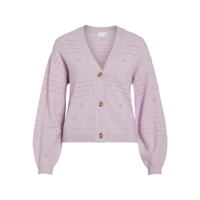 Vila Viril v-neck ls knit cardigan no lila 4249.51.0001 large