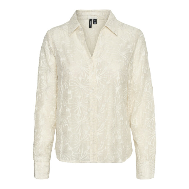 Vero Moda Vmkane ls shirt wvn beige 4309.05.0019 large