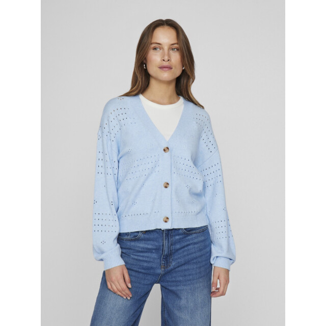 Vila Viril v-neck ls knit cardigan no licht 4249.31.0040 large