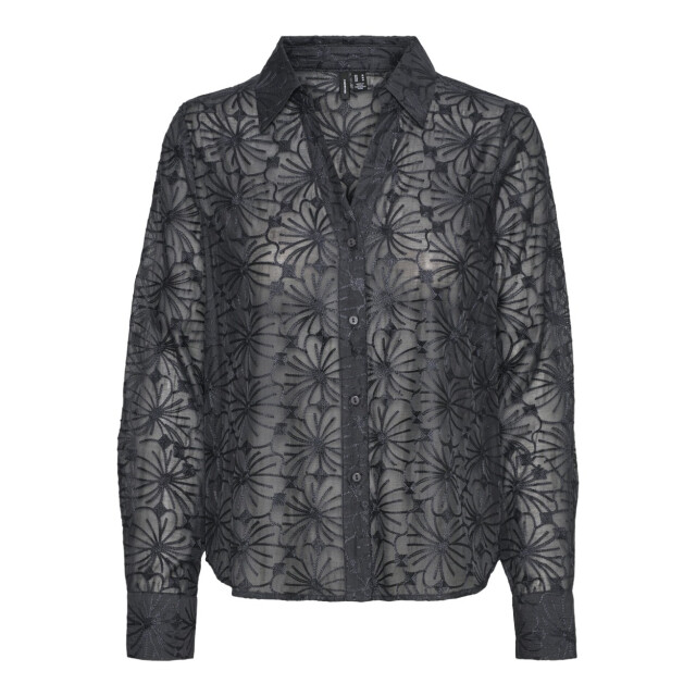 Vero Moda Vmkane ls shirt wvn antraciet 4309.85.0006 large