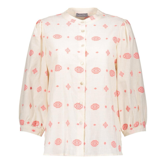 Geisha Blouse embroidery ecru dessin 4309.08.0008 large