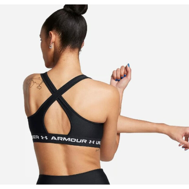 Under Armour Crossback mid bra-blk 1361034-006 Under Armour crossback mid bra-blk 1361034-006 large