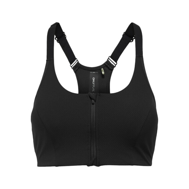 Only Play Jana-3 zip sports bra 15338715 black ONLY PLAY JANA-3 ZIP SPORTS BRA 15338715 black large