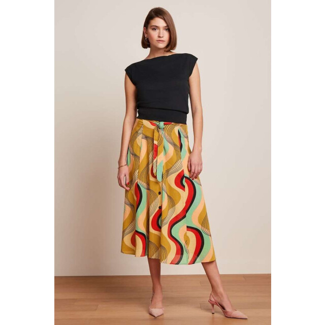 King Louie Judy midi skirt falaise 09514884-884 large
