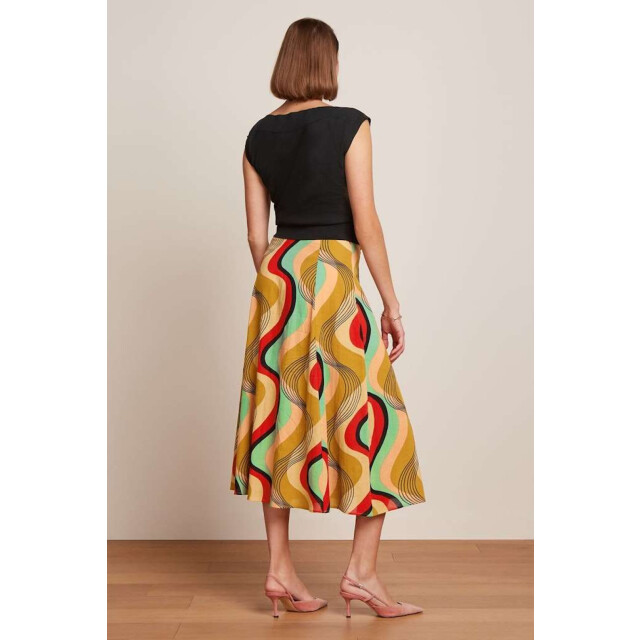 King Louie Judy midi skirt falaise 09514884-884 large