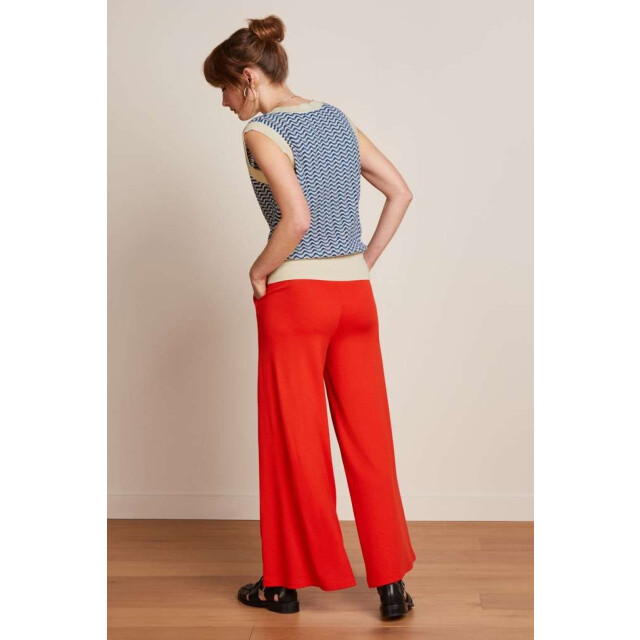 King Louie Border palazzo cropped pants milano crepe 09034653-653 large
