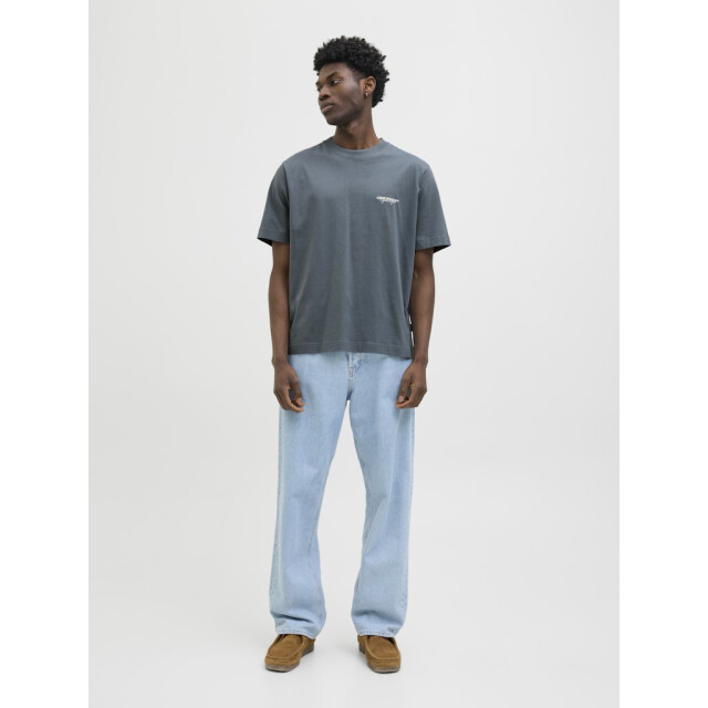 Jack & Jones jorislington type tee ss crew neck 12273640 stormy weather 05011.940.0093 large