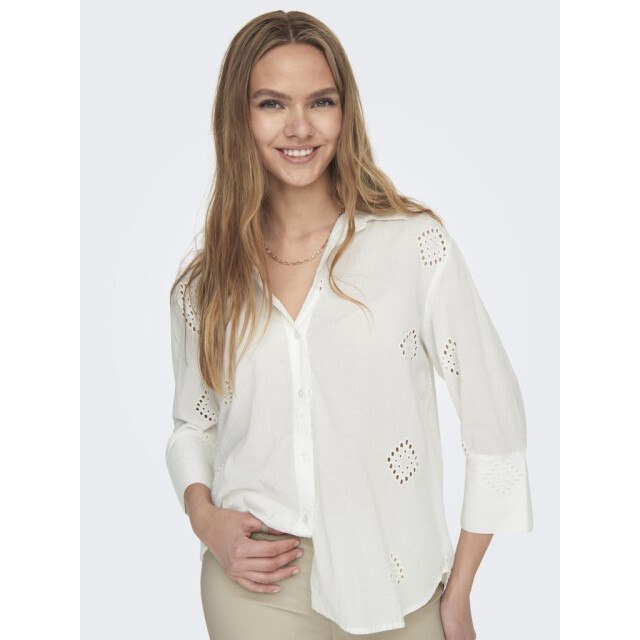 Jacqueline de Yong tallie 3/4 long shirt wvn noos 15292179 ski patrol 06615.640.0029 large