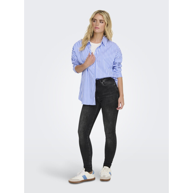 Jacqueline de Yong vesper l/s loose shirt wvn noos 15338857 cornflower blue 06615.198.0108 large