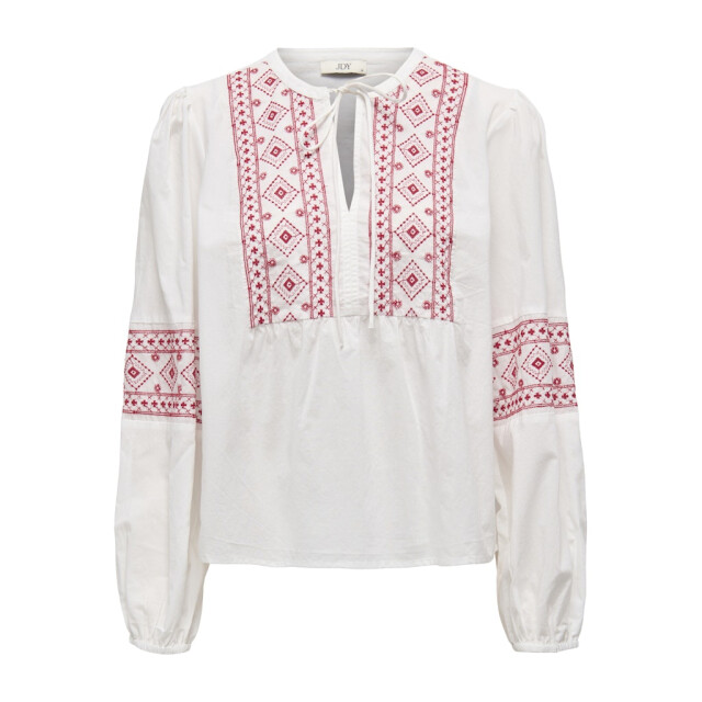 Jacqueline de Yong lulu l/s embroidery shirt wvn 15345478 ski patrol embroidery 06615.649.0018 large