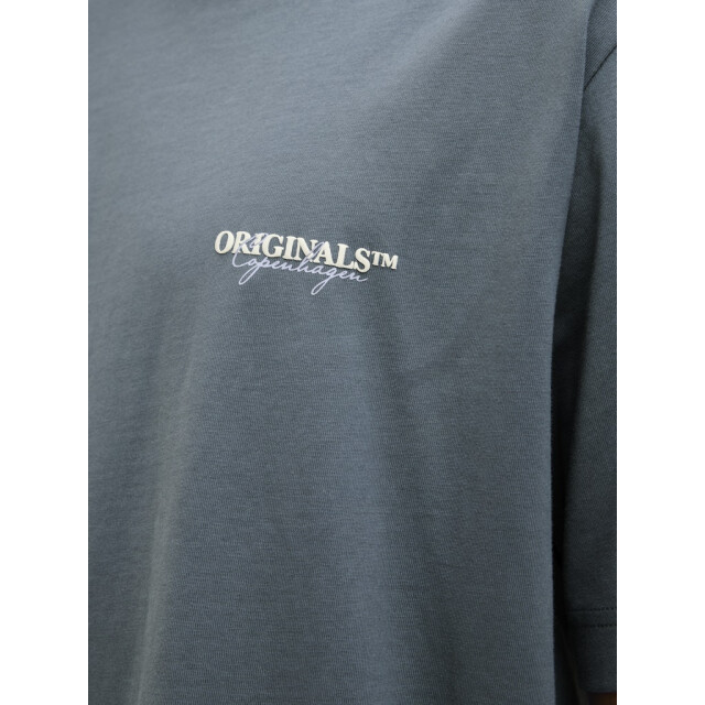Jack & Jones jorislington type tee ss crew neck 12273640 stormy weather 05011.940.0093 large