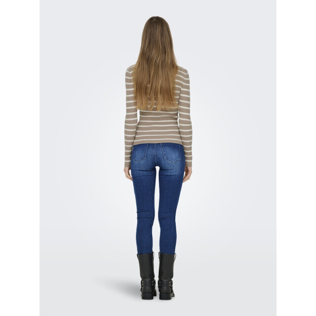 Only onllouisa l/s pullover knt nca 15344579 mocha meringue 06712.881.0160 large