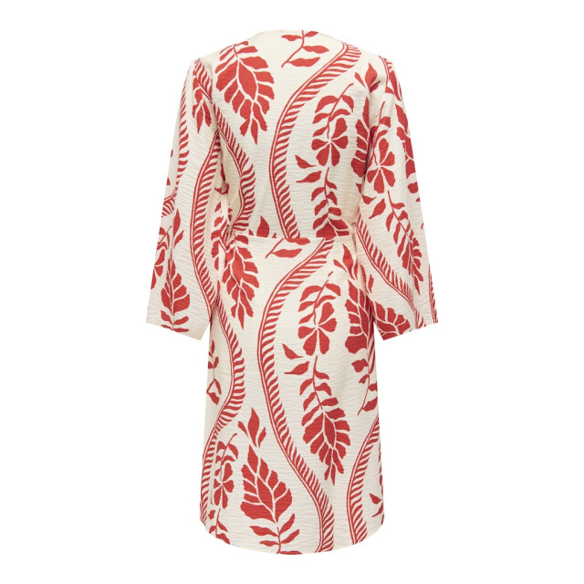 Jacqueline de Yong pepper 7/8 wrap dress wvn dia 15344095 ski patrol flowers 06311.649.0001 large