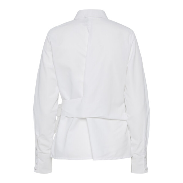 Y.A.S yasestima ls tie shirt 26036314 star white 06615.100.0018 large
