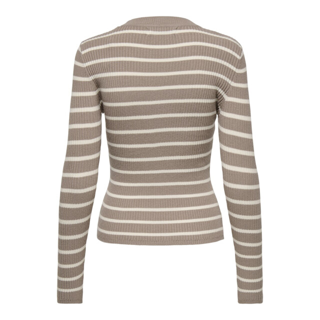 Only onllouisa l/s pullover knt nca 15344579 mocha meringue 06712.881.0160 large