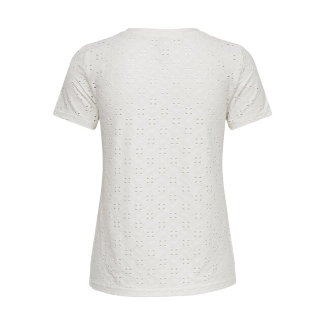 Jacqueline de Yong cathinka s/s tag top jrs noos 15158450 cloud dancer 06011.198.0145 large