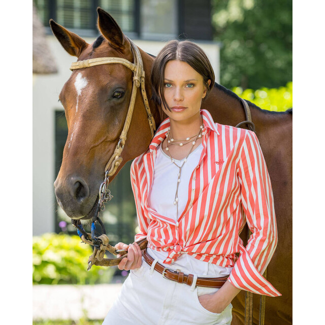HV Polo Blouse lange mouw 404103708 anou HV Polo Blouse lange mouw 0404103708 ANOU large