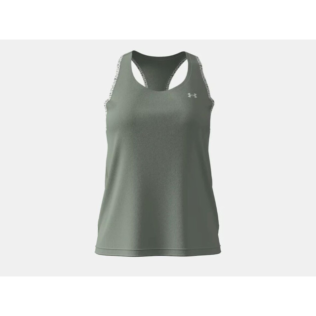 Under Armour tech knockout tank-grn singlet training dames - 069238_300-XL large