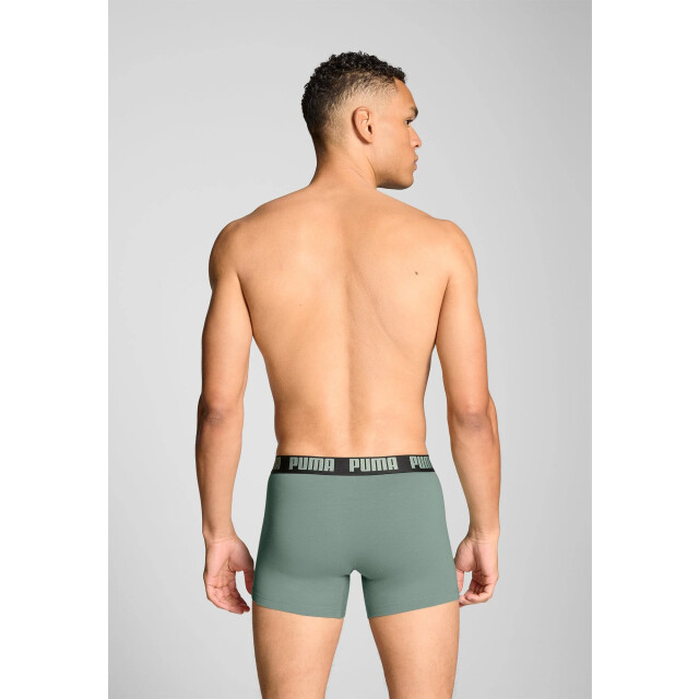 Puma Everyday boxer 2-pack 701226387 030 dark sage/ 701226387 030DarkSageBlack large