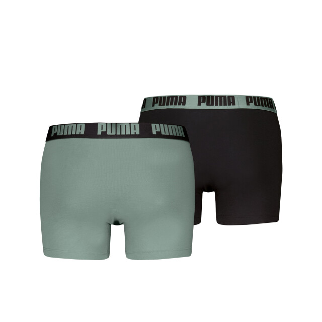 Puma Everyday boxer 2-pack 701226387 030 dark sage/ 701226387 030DarkSageBlack large