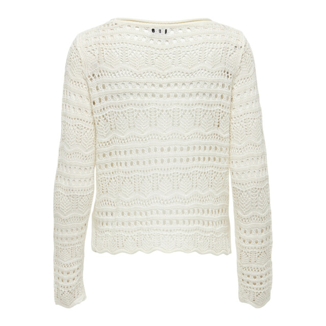 Jacqueline de Yong sun lay l/s boatneck pullov. knt 15287384 eggnog 06712.198.0224 large