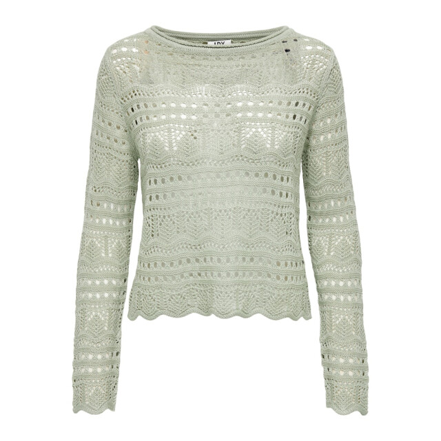 Jacqueline de Yong sun lay l/s boatneck pullov. knt 15287384 desert sage 06712.369.0116 large
