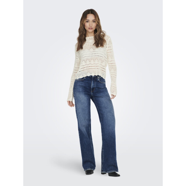 Jacqueline de Yong sun lay l/s boatneck pullov. knt 15287384 eggnog 06712.198.0224 large