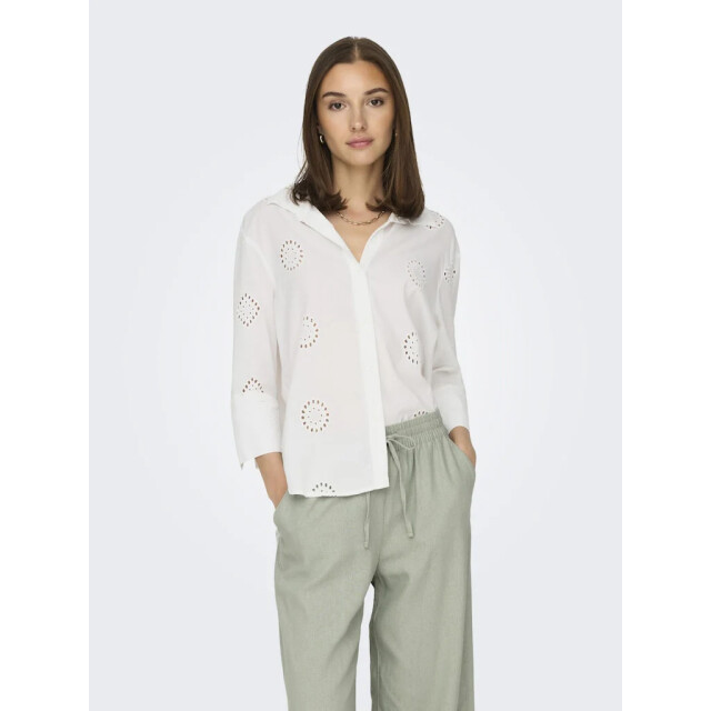Jacqueline de Yong Tallie 3/4 long shirt 15292179 large