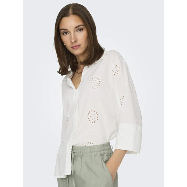 Jacqueline de Yong Tallie 3/4 long shirt 15292179 large