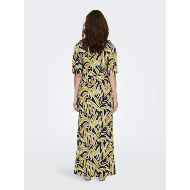 Jacqueline de Yong Nile life 2/4 maxi shirt dress 15341270 large