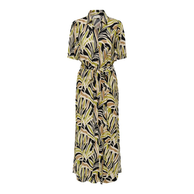 Jacqueline de Yong Nile life 2/4 maxi shirt dress 15341270 large
