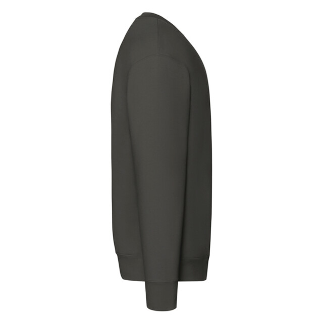 Fruit of the Loom Heren premium ingelegd sweatshirt UTLT1358_charcoalsolid large