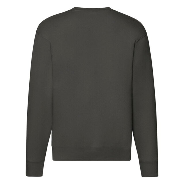 Fruit of the Loom Heren premium ingelegd sweatshirt UTLT1358_charcoalsolid large