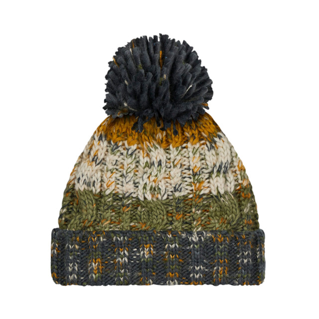 Beechfield Kurkentrekker pom pom muts UTLT1013_autumnmoss large