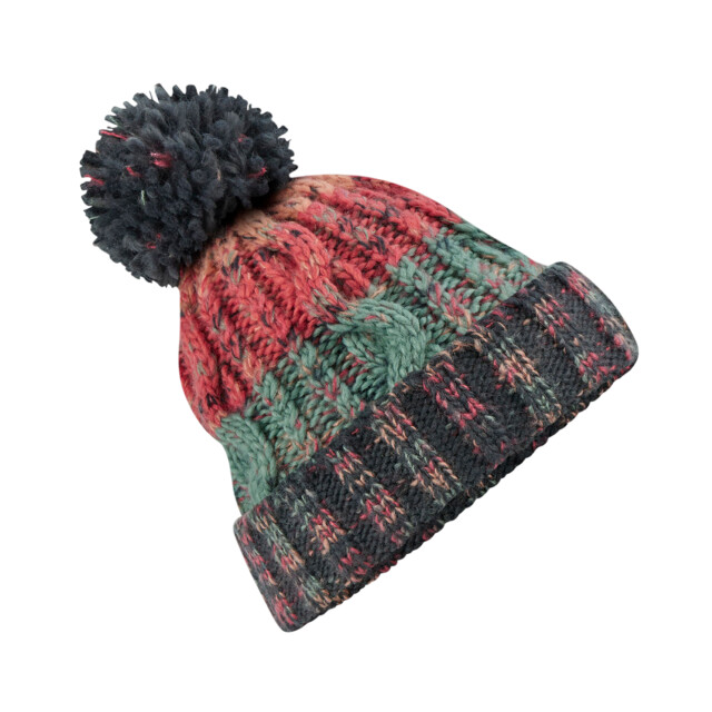 Beechfield Kurkentrekker pom pom muts UTLT1013_watermelonbreeze large