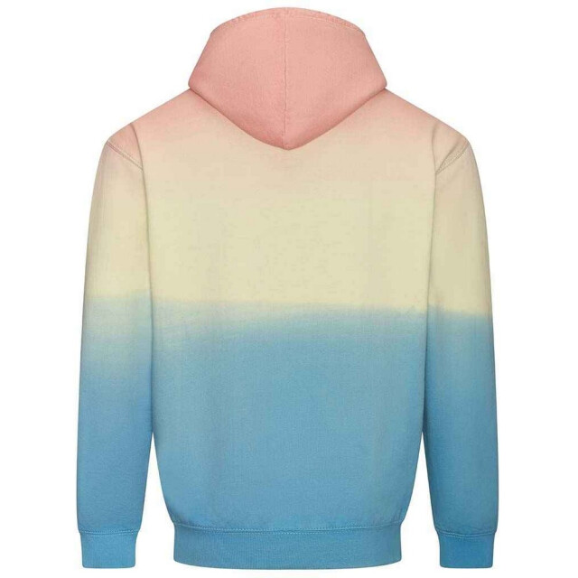 Awdis Uniseks tie dye hoodie voor volwassenen UTLT1728_pastelsunsetdip large