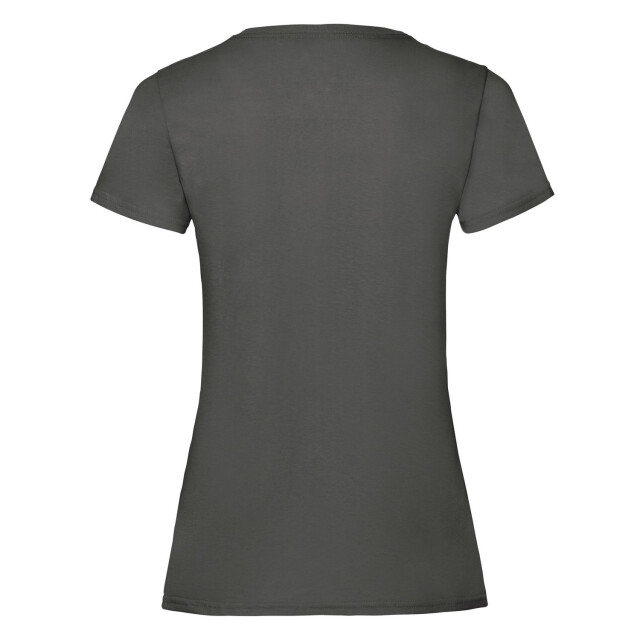 Fruit of the Loom Dames valueweight t-shirt UTLT2232_lightgraphitesolid large