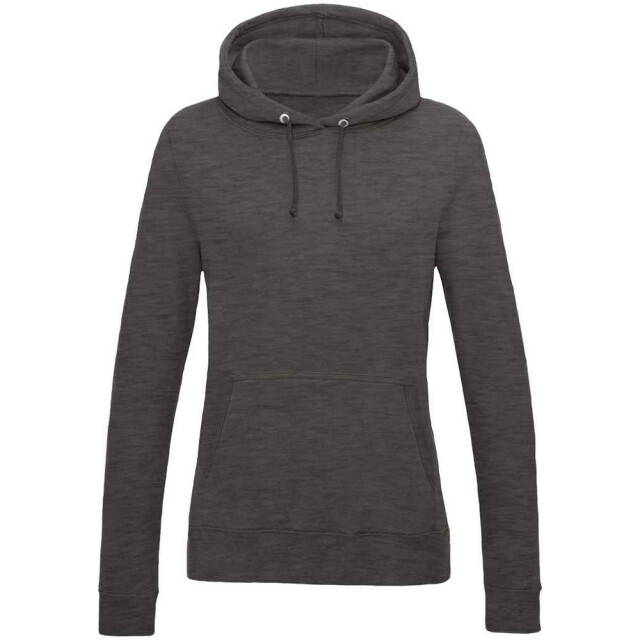 Awdis Dames college hoodie UTLT2060_charcoalheather large