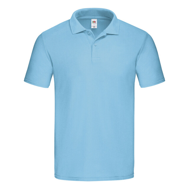 Fruit of the Loom Unisex adult origineel poloshirt UTLT2374_newskyblue large